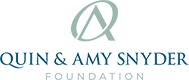 The Quin and Amy Snyder Foundation Logo